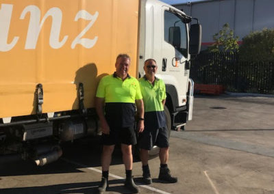 Cameron Fieldgate and Mark Davis, Flour Drivers Malaga